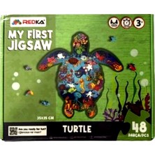 Redka My First Jigsaw Kaplumbağa Puzzle 48 Parça