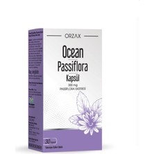 Orzax Ocean Passiflora Kapsül 300 Mg 30 Adet Türkiye Menşeli Takviye Edici Gıda