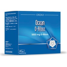 Orzax Ocean 5000MG D-Riboz 30 Saşe - Dezenfektan Hediyeli (%72 Alkol)