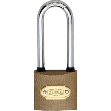 Başaranlar Sarı Kaplama Uzun Asma Kilit 50MM YM-1050BL