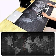 Nekuba Büyük Boy 90X40 Xxl Desen Baskılı Mouse Pad Kauçuk Kaymaz Alt Taban Yumuşak Kumaş Oyuncu Mousepad Bilgisayar ve Dizüstü Notebook Uyumlu