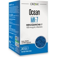 Orzax Ocean Vitamin K2 Mk-7 30 Hard Kapsül