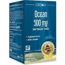 Orzax Ocean 500MG 60 Kapsül