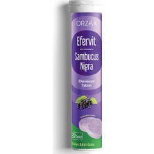 Orzax Ocean Efervit Sambucus Nigra 20 Efervesan Tablet