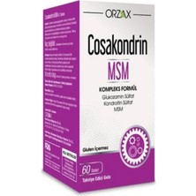 Orzax Ocean Cosakondrin Msm 60 Tablet Vitamin