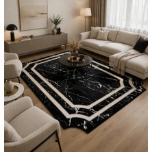 Hoom Rugs Bahariye Halı Deep 6088 x Siyah Modern Salon Halısı