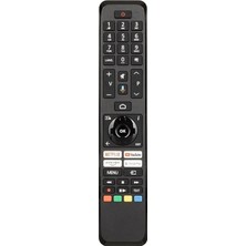 Genel Toshiba CT-8563 Netflix- Prime Video-Google Play Tuşlu LED Tv Kumanda Ses Komutlu