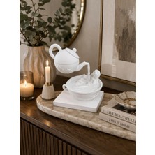 Sidas Dekoratif Çaydanlık Şelale Biblo – Sanatsal Masa Üstü Aksesuar