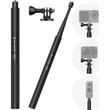 K&f Concept Görünmez Selfie Çubuğu (153 Cm) INSTA360 X3/x4/x5 Uyumlu
