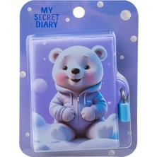 Stilo My Secret Sevimli Ayıcık Kilitli Defter 80 Sayfa A7 Karışık 8X11CM