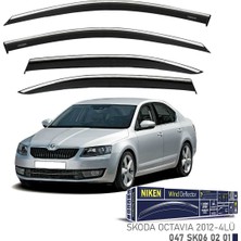 Niken Skoda Octavıa 2012- Kromlu Cam Rüzgarlığı 4lü