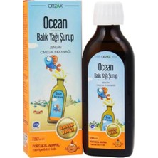 Orzax Ocean Omega3 Şurup 150 ml - Portakal