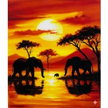 Duck Hoby 65X50 Boncuklu Taş Işleme Mozaik Elmas Goblen Tablo Resim Boncuk Puzzle Dıamond Paıntıng Hı Stone