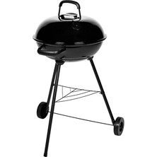 KULVARAVM Barbekü Mangal Ayaklı Kömürlü Mangal Kamp Mangalı Piknik Bahçe Mangal 44CM Çap