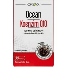 Orzax Ocean Koenzim Q10 30 Karabiber Ekstraktı Takviye Edici Gıda