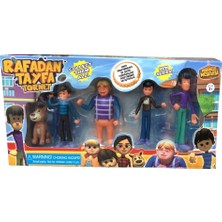 Shoplandu Rafadan Tayfa 5li Figür Seti - Hayri Akın Zigzag Kamil Hayri Mert Figürleri Seti