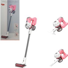 Delixa Ev Aleti LS8803C Mini Dikey Elektrik Süpürgesi Ekranlı 3in1 Pembe 3+