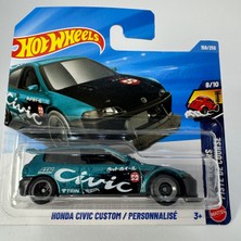 Hot Wheels Honda Civic Custom / Personnalise 1:64 Model Araba