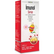 Orzax Ocean Imunol Ballı Çilekli Şurup 150ML