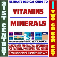 Delixa 21ST Century Medical Guide Vitamins Minerals - Authoritative Clinical Physicians Patients (Two Cd-Ro