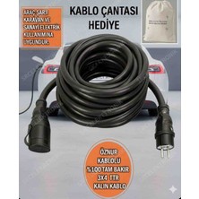 Srcelektronik Öznur Kablolu Araç Şarjı Için (1- 10 Metre Arası) 3x4 Ttr Tam Bakır Uzatma Seyyar Kablo