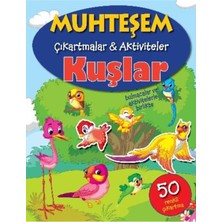 Delixa Muhteşem Çıkartmalar-Aktiviteler Kuşlar