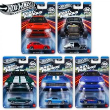Hot Wheels Silver Serisi Fast And Furious Dream Lineup 5 Araç Seti Diecast Model Araba
