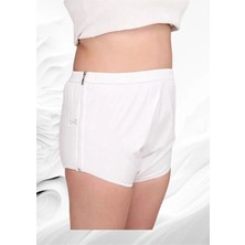 Fermuarlı Yıkanabilir Su Geçirmez Emici Mesane Slip Külodu