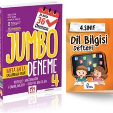 Model Eğitim Yayıncılık 4. Sınıf Jumbo Tüm Dersler Deneme ve Dil Bilgisi Defteri
