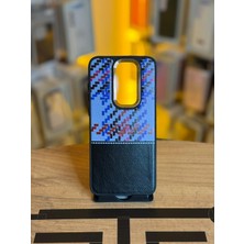 Avcı Teknoloji Market Redmi Note 8 Pro Uyumlu Piksel Desenli ve Deri Detaylı Premium Stil Kılıf