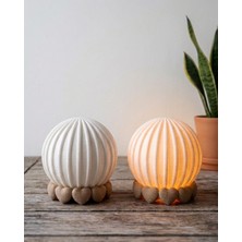 Peace Of Art Dekoratif Kalp Detaylı LED Uyumlu Mumluk Seti (2’li) – Şık & Romantik Aydınlatma