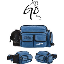 Fujin Ajigo Bel Çantası Indigo - Balıkçı Çantası