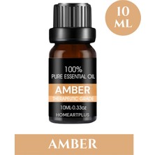 Amber Esansiyel Uçucu Koku Yağı Difüzör Esansı Buhurdanlık Yağı ve Aromaterapi Yağı 10 ml