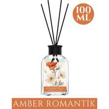 Amber Kokulu Bambu Çubuklu Oda Kokusu 100 ml