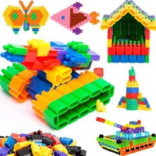 Shoplandu Çocuklar Için LEGO Yapım Blokları - Eğitici Öğretici Harika Sihirli Bloklar 112 Parça