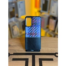 Avcı Teknoloji Market Redmi Note 10 5g Uyumlu Piksel Desenli ve Deri Detaylı Premium Stil Kılıf