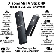 Xiaomi Tak Çalıştır Özelliği ile Mi Tv Stick 4K Android Medya Player