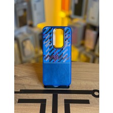 Avcı Teknoloji Market Redmi Note 8 Pro Uyumlu Piksel Desenli ve Deri Detaylı Premium Stil Kılıf