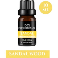 Sandal Esansiyel Uçucu Koku Yağı Difüzör Esansı Buhurdanlık Yağı ve Aromaterapi Yağı 10 ml