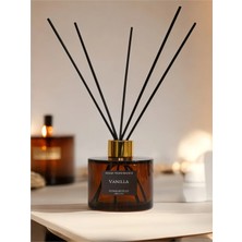 Vanilya  Kokulu Çubuklu Bambu Oda Kokusu Silindir 100 ml