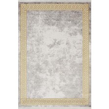 Kashe Halı Bella 4225 Gold Salon Halısı Oturma Odası Halısı Koridor Halısı Mutfak Halısı Modern Makine Halısı