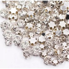 Yiğit Aksesuar SS34 6 mm Kasalı Taş Beyoğlu Taş 200 Adet