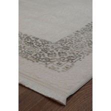 Kashe Halı Bella 4461 Antrasit Salon Halısı Oturma Odası Halısı Koridor Halısı Mutfak Halısı Modern Makine Halısı