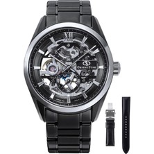 Orient Star RE-AZ0105N00B Limited Edition Kurmalı Otomatik Çelik Siyah Safir Cam 39 mm Erkek Kol Saati