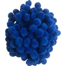 2 cm Peluş Ponpon 100 Adet (Paket) – El Sanatları, Okul ve Hobi Çalışmaları Için