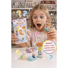 Toyfest Sylvanian Families Baby Seashore Friends Epoch Surprise Bag Sürpriz Paket Mini Figür - 1 Adet