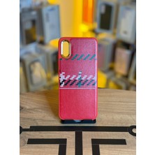 Avcı Teknoloji Market Redmi 9A Uyumlu Piksel Desenli ve Deri Detaylı Premium Stil Kılıf