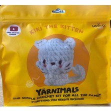 Kıkı The Kıtten Örgü Öğrenme Seti Kedi Yeni Başlayanlar Için