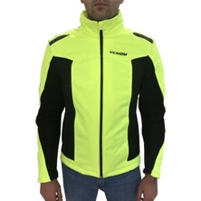 Venom Jaws Air Yazlık Korumalı Softshell Mont (Sarı-Siyah)