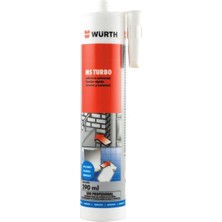 Würth High Tack Yapıştırıcı 290 ml Beyaz - Süper Hızlı Kuruyan Ms Turbo Yapıştırıcı